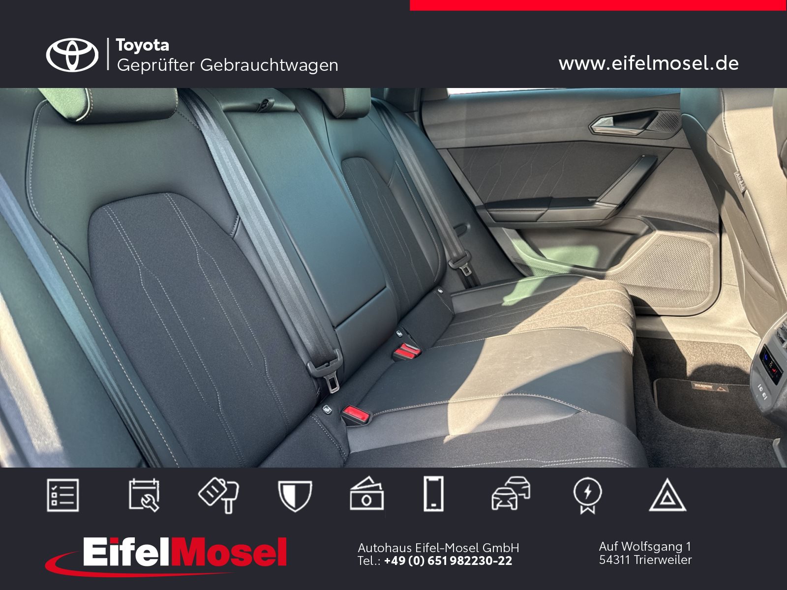 Foto 1 - Leon Sportstourer 1.5 eTSI DSG *Edge Paket/LED*, Magnetic Grau Metallic