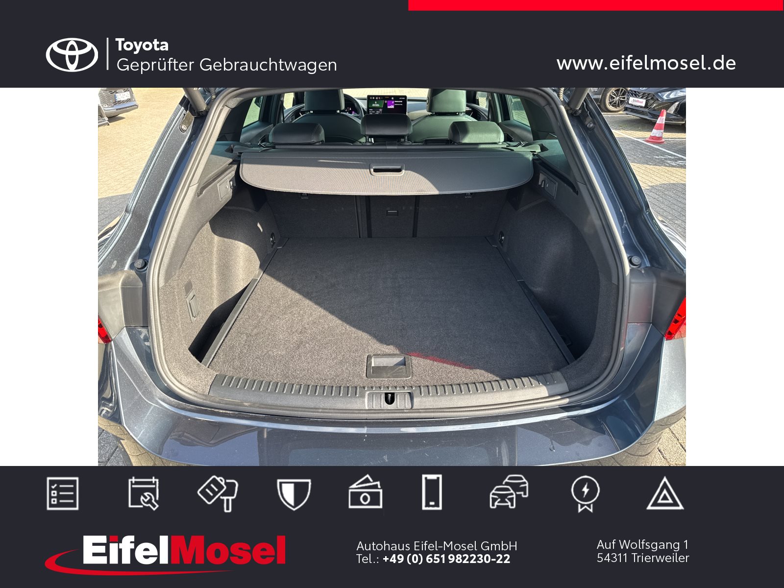 Foto 1 - Leon Sportstourer 1.5 eTSI DSG *Edge Paket/LED*, Magnetic Grau Metallic